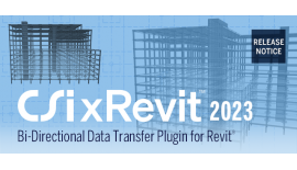 Tính năng trong CSiXRevit 2023 mới phát hành