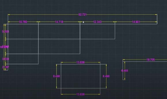 Lisp Dim tự động các đường polyline-DPL bằng phần mềm enjiCAD