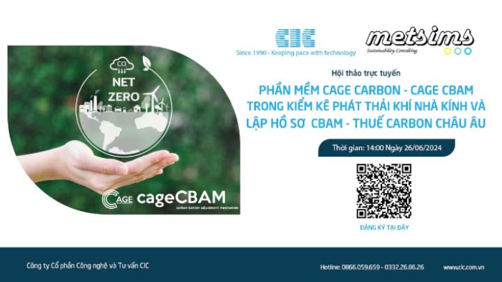 Webinar: Cage Carbon software - Cage CBAM in greenhouse gas emissions inventory and CBAM documentation - European carbon tax