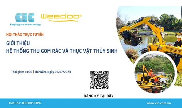 CIC tổ chức thành công hội thảo “Hệ thống thu gom rác và thực vật thủy sinh”