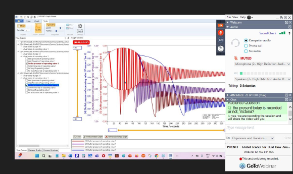 CIC successfully organized the online seminar: PIPENET - global leader for fluid flow analysis