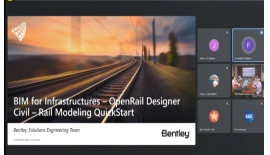 Webinar N0.1: Applying Bentley Solutions in High-Speed Railway Design