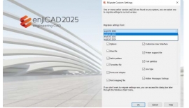Cách chuyển cài đặt từ enjiCAD phiên bản cũ sang...