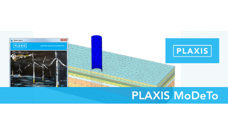 PLAXIS MoDeTo - Phần mềm thiết kế cọc monopie