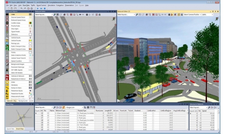 PTV VISSIM - Phần mềm mô phỏng giao thông